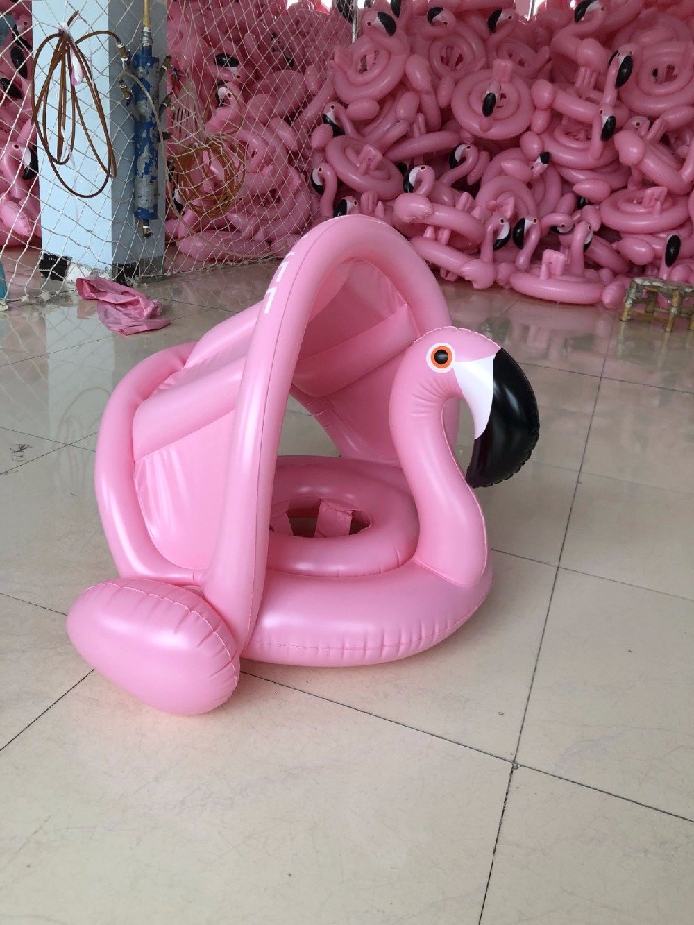 Inflatable Baby Flamingo Swan Pool Float With Sunshade Safe Water Seat 03 Years Old Infant Swimming Ring Toy - 18 Inflatable Baby Flamingo Swan Pool Float With Sunshade Safe Water Seat 03 Years Old Infant Swimming Ring Toy - 18