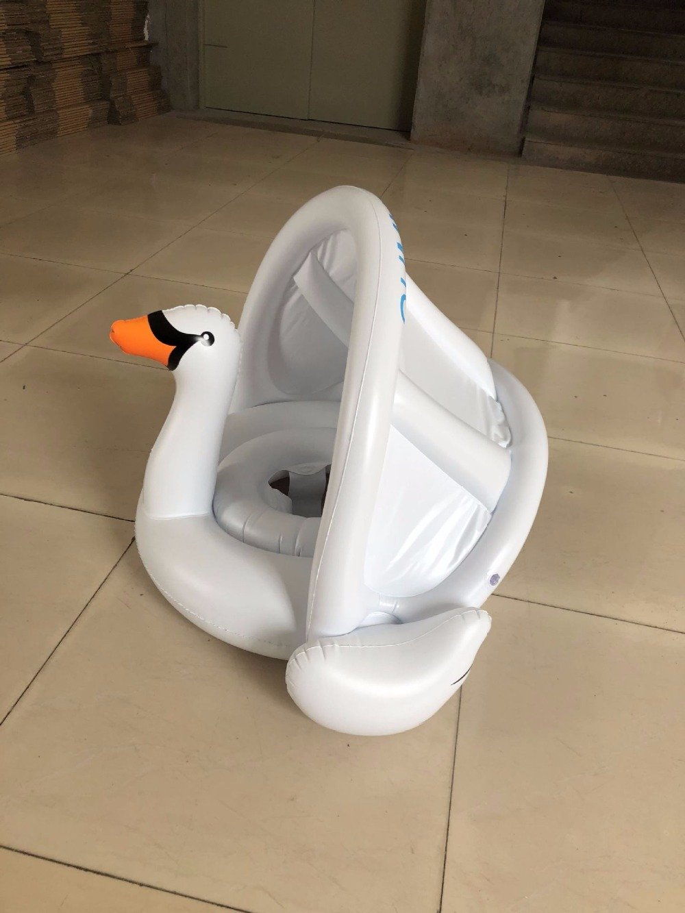Inflatable Baby Flamingo Swan Pool Float With Sunshade Safe Water Seat 03 Years Old Infant Swimming Ring Toy - 20 Inflatable Baby Flamingo Swan Pool Float With Sunshade Safe Water Seat 03 Years Old Infant Swimming Ring Toy - 20