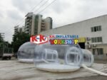 0 8 Mm Pvc Clear Transparent Camping Air Hotel Tent Inflatable Bubble - 4