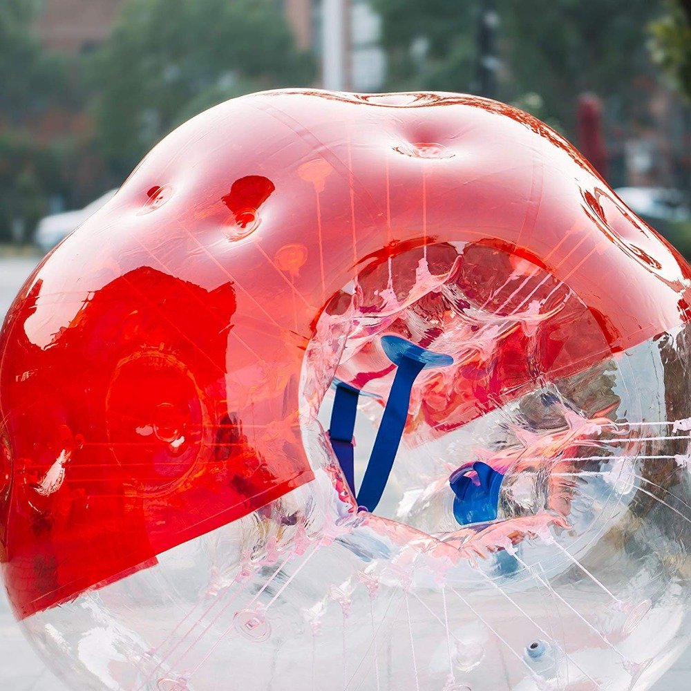 Quality Transparent Tpu Inflatable Zorb Ball 008mm Bubble Soccer Air Bumper Ball For Kids And Adults In Various Sizes 1m 12m 5m 7m - 11