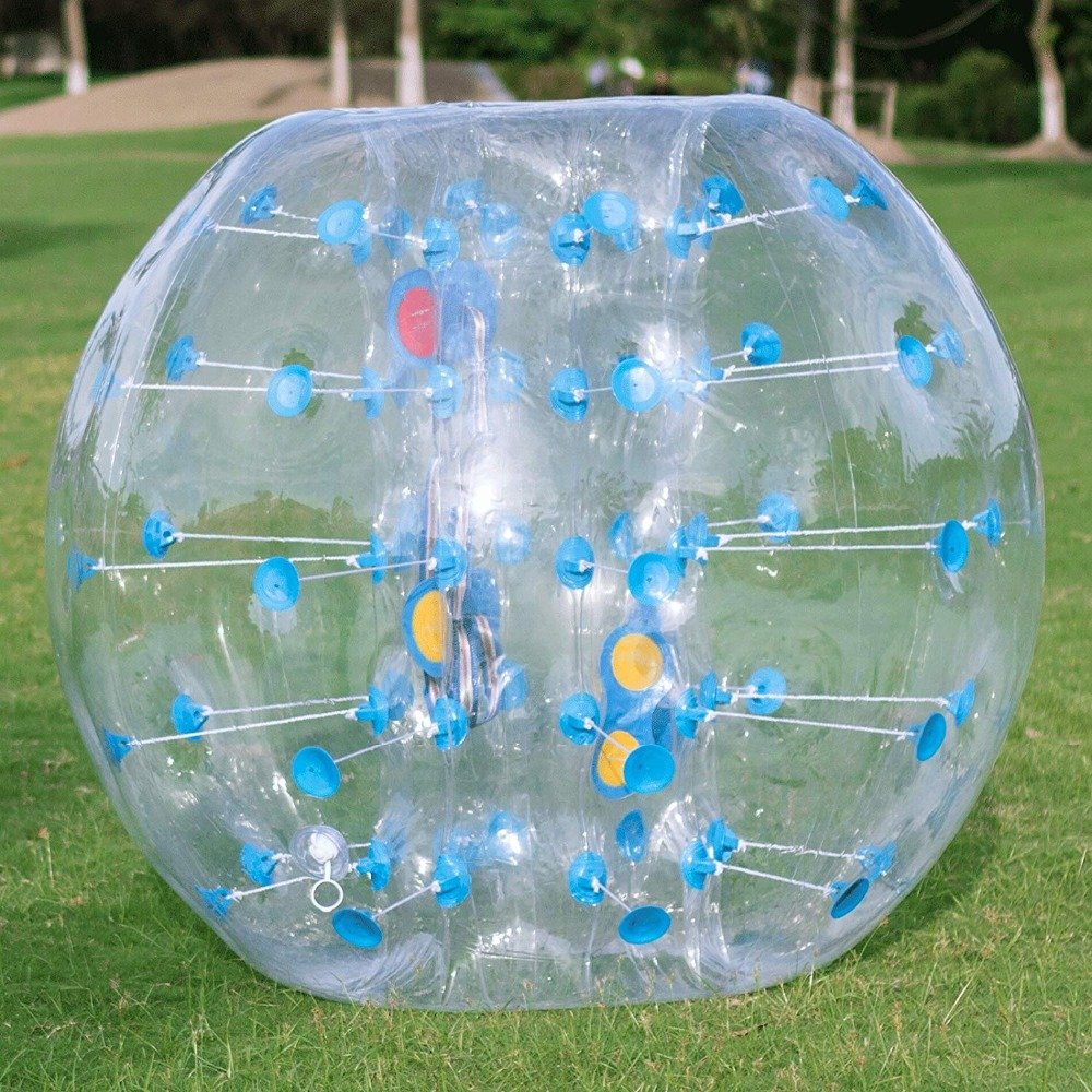 Quality Transparent Tpu Inflatable Zorb Ball 008mm Bubble Soccer Air Bumper Ball For Kids And Adults In Various Sizes 1m 12m 5m 7m - 1