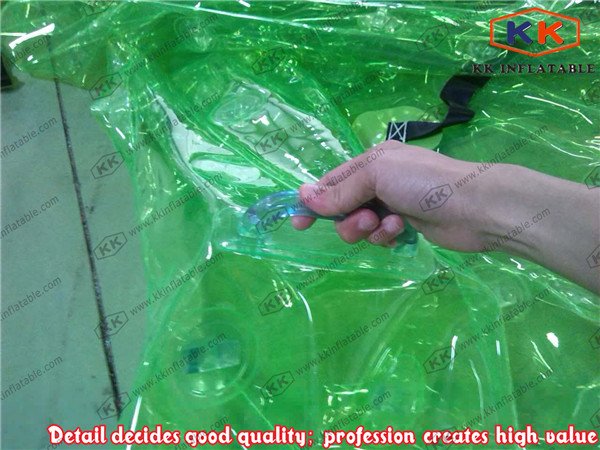 Deluxe Transparent Inflatable Bubble Tent 08mm Pvc Ideal For Camping Air Hotel Experience Clear Visibility - 8