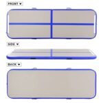 1x0 6m Inflatable Gymnastics Airtrack Home Use Air Block Tumbling Mini Mats Trampoline For Jumping With Foot-pump - 3