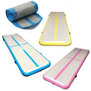 1 2 3m Inflatable Track Gymnastics Mattress Gym Tumble Airtrack Floor Yoga Mat Olympics Tumbling With Electric Air Pump