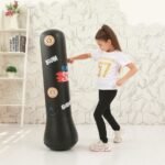 1 2m-1 6m Boxing Punching Bag Kids Inflatable Aerated Irrigation Sandbag Adults Entertainment Vent Fight Ground - 2