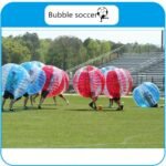 1 2m 5-color Bubble Ball Pvc Wear-resistant Inflatable Zorb Soccer Use For Kids Adult Family Outdoor Game Sports - 3