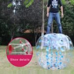 1 2m 5-color Bubble Ball Pvc Wear-resistant Inflatable Zorb Soccer Use For Kids Adult Family Outdoor Game Sports - 4
