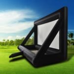 1 33mx0 75m 16 9 Inflatable Movie Screen Rear Projection Film - 4