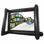 1 33mx0 75m 16 9 Inflatable Movie Screen Rear Projection Film - 6