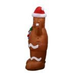 1 5m Christmas Inflatable Led Gingerbread Man Cookie With Lights Indoor Outdoor Yard Airblown Decoration Fun Xmas Party - 3