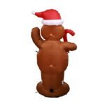1 5m Christmas Inflatable Led Gingerbread Man Cookie With Lights Indoor Outdoor Yard Airblown Decoration Fun Xmas Party - 4