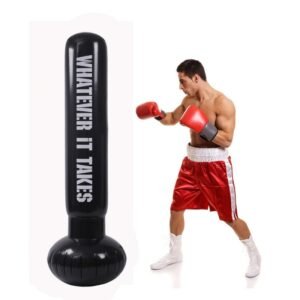 1 6m Kick Training Inflatable Boxing Punching Bag Taekwondo Sandbag Adult Children Sport Pear