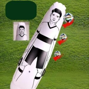 1 75m Adult Inflatable Football Training Goal Keeper Tumbler Air Soccer Train Dummy Tool C55k