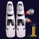 1 75m Adult Inflatable Football Training Goal Keeper Tumbler Air Soccer Train Dummy Tool C55k - 3