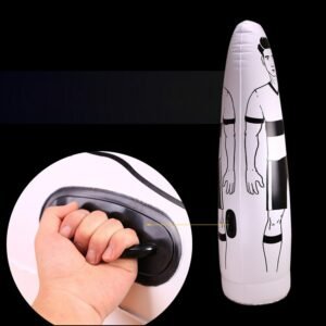 1 75m Adult Inflatable Football Training Goal Keeper Tumbler Air Soccer Train Dummy Tool C55k - 2