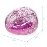 100cm Giant Inflatable Sofa Colorful Glitters Mattress Lounger Lazy Sleeping Bag For Adult Children Indoor Outdoor Toys Air - 5