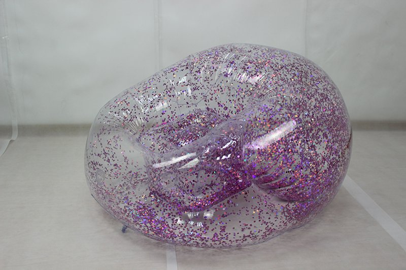 100cm Colorful Glitter Inflatable Sofa Indooroutdoor Air Mattress Lounger Lazy Sleeping Bag For Adults Kids - 9