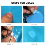 10pcs Pvc Glue For Air Mattress Inflating Bed Boat Sofa Repair Kit Patches Sec88 - 5