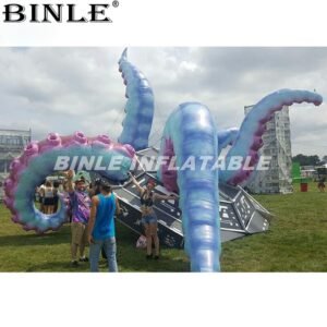 10ft 13ft 16ft Full Printing Color Giant Inflatable Octopus Tentacles Arms For Building Advertising Decoration - 2