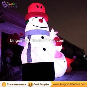 10m High Outdoor Inflatable Snowman 33 Feet Tall Giant - Toys - 2