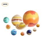10pcs Imitation Solar System Nine Planets Model Children Inflatable Ball Early Learning Toys For Kids Outdoor Fun Birthday Party - 3