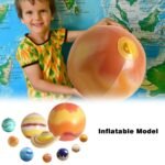 10pcs Imitation Solar System Nine Planets Model Children Inflatable Ball Early Learning Toys For Kids Outdoor Fun Birthday Party - 4