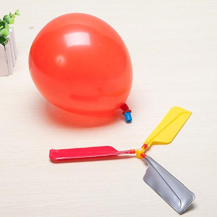 10piece Childrens Outdoor Helicopter Balloon Toy Set Creative Fun Flying Playtime Activity For Kids Fj88 - 7