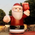Personalized 7 5m Height Inflatable Christmas Figures Santa Claus Toys