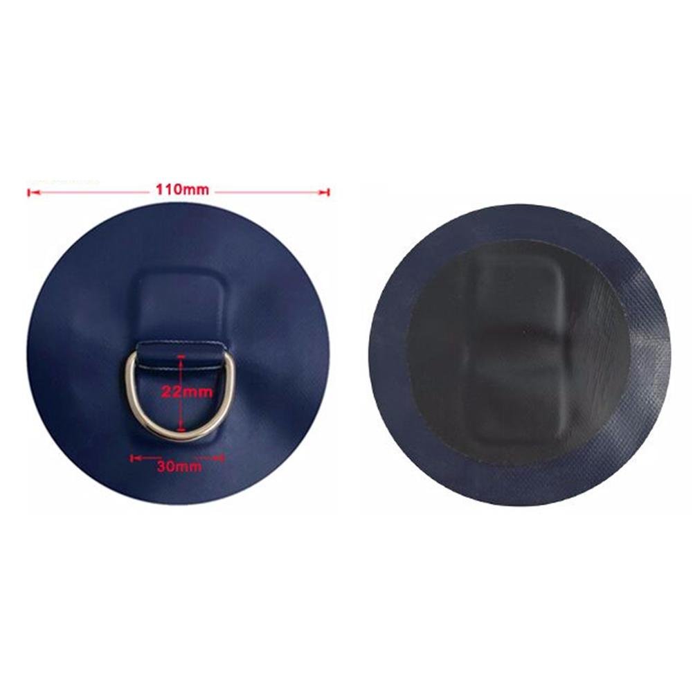 Durable 11cm Stainless Steel Dring Pad Patch For Pvc Inflatable Boat Kayak Surfboard Raft Dinghy Sup Accessories - 19 Durable 11cm Stainless Steel Dring Pad Patch For Pvc Inflatable Boat Kayak Surfboard Raft Dinghy Sup Accessories - 19