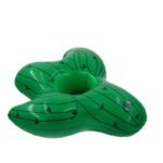 12 Pieces Pack Inflatable Cactus Drink Floats Green Cup Holder Pool Party