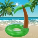 120x130cmadult Coconut Green Inflatable Swimming Ring Adult Kids Pool Float Circle Water Beach Fun Toy