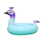 120cm Giant Pool Float Inflatable For Peacock Air Mattress Cute Animal Floating Row Kids Swim Rings Water Sports Fun Toy - 3