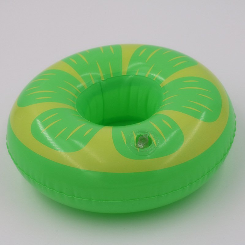 12pack Lemon Design Inflatable Drink Floats Cup Holders For Pool Parties Beach Picnics - 5 12pack Lemon Design Inflatable Drink Floats Cup Holders For Pool Parties Beach Picnics - 5