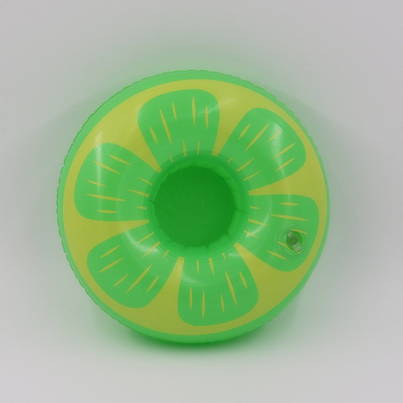 12pack Lemon Design Inflatable Drink Floats Cup Holders For Pool Parties Beach Picnics - 6 12pack Lemon Design Inflatable Drink Floats Cup Holders For Pool Parties Beach Picnics - 6