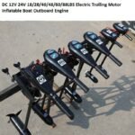 12v 24v 18 28 40 50 60 88lb Electric Motor Inflatable Boat Rowing Led - 5