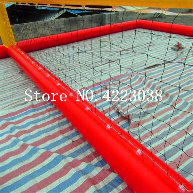 12x6m Inflatable Water Volleyball Court Beach Sports Game Field With Efficient Air Pump Included - 2 12x6m Inflatable Water Volleyball Court Beach Sports Game Field With Efficient Air Pump Included - 2