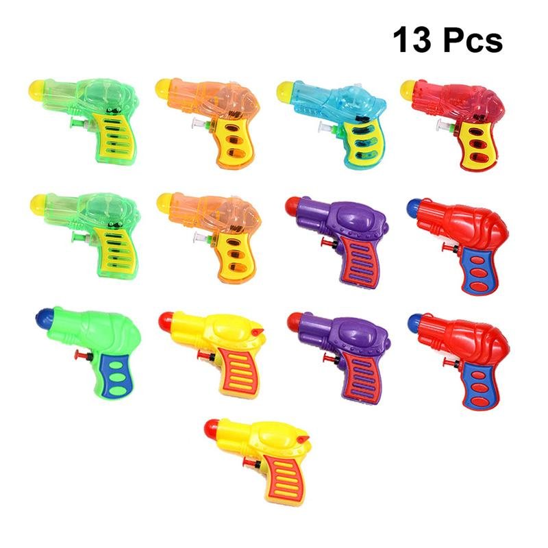 13piece Kids Water Blaster Set Colorful Plastic Bath Toys Fun Beach Pool Swimming Shooters - 5