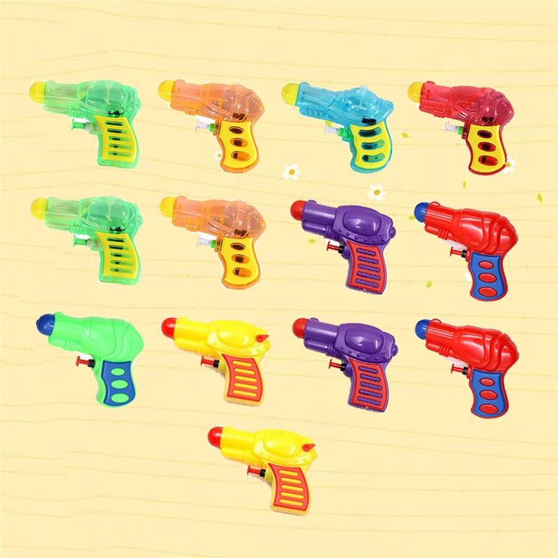 13piece Kids Water Blaster Set Colorful Plastic Bath Toys Fun Beach Pool Swimming Shooters - 2