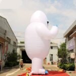 Popular Giant 7 5m Tall Inflatable Snowman Monster Model Blow Up Standing Christmas Cartoon For Outdoor Decoration Toy - 2
