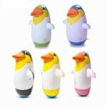 1piece Outdoor Fun Sports Random Color 22 & 36 45 70cm Inflatable Penguin Toy Soft Plastic Tumbler For Children