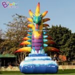 15x7 Meters Inflatable Ocean Dragon Model Personalized Colored Serpent Cartoon Splendid Decoration Toy - 4