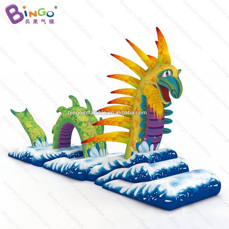 15x7 Meters Inflatable Ocean Dragon Model Personalized Colored Serpent Cartoon Splendid Decoration Toy - 5