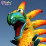 15x7 Meters Inflatable Ocean Dragon Model Personalized Colored Serpent Cartoon Splendid Decoration Toy - 6
