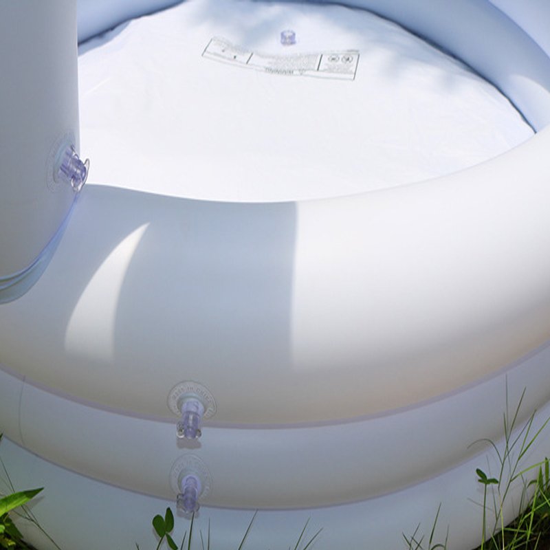 Ecofriendly 15m Pvc Inflatable Swan Flamingo Kids Swimming Pool Outdoor Family Summer Play Bathtub Ideal For Baby Room - 5