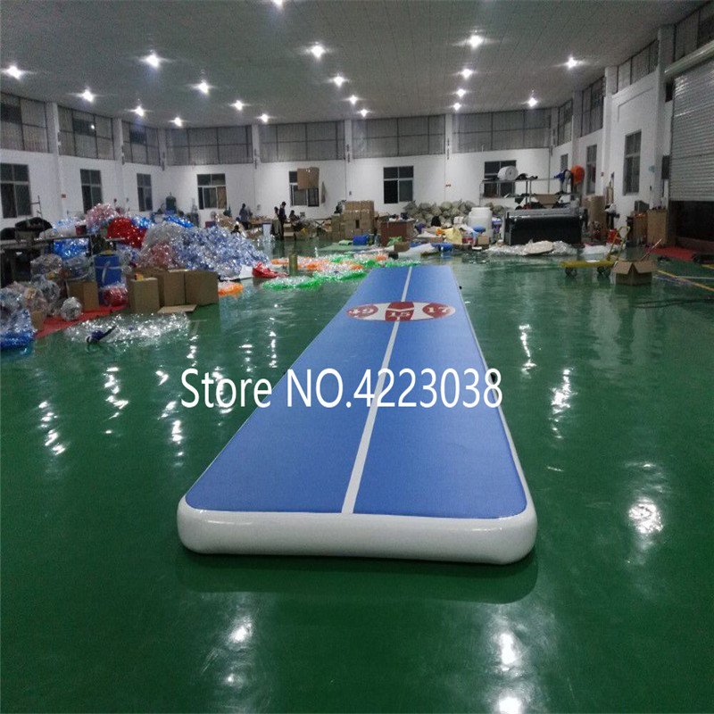 Professional 15x2x03m Inflatable Gymnastics Air Track Highperformance Jumping Mat For Indooroutdoor Training Exercise - 9