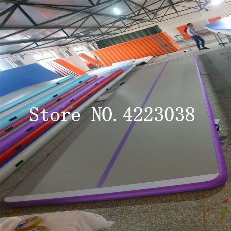 Professional 15x2x03m Inflatable Gymnastics Air Track Highperformance Jumping Mat For Indooroutdoor Training Exercise - 12