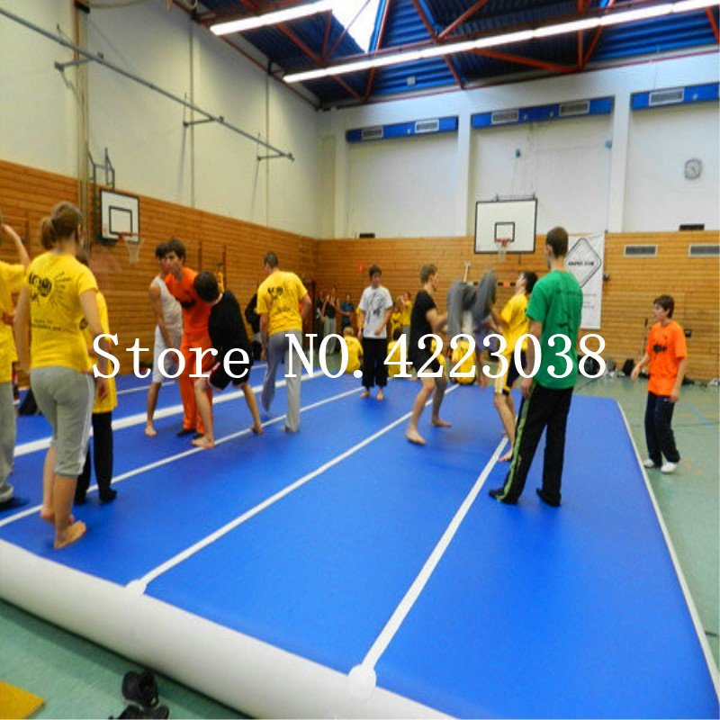 Professional 15x2x03m Inflatable Gymnastics Air Track Highperformance Jumping Mat For Indooroutdoor Training Exercise - 17