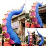 Custom Made Decoration Inflatable Tentacle Party Octopus Tentacles Toys