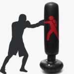 160cm Pvc Inflatable Boxing Punching Bag Standing Tumbler Home Gym Fitness Muay Thai Training Tools Sandbag 3 Colors - 3