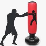 160cm Pvc Inflatable Boxing Punching Bag Standing Tumbler Home Gym Fitness Muay Thai Training Tools Sandbag 3 Colors - 5